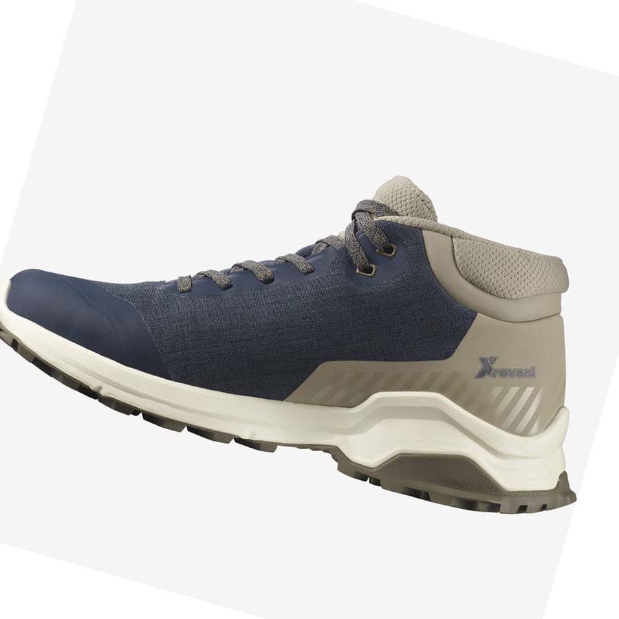 Salomon X REVEAL CHUKKA CLIMASALOMON™ WATERPROOF Téli Csizma Férfi Barna | HU 2248VRW